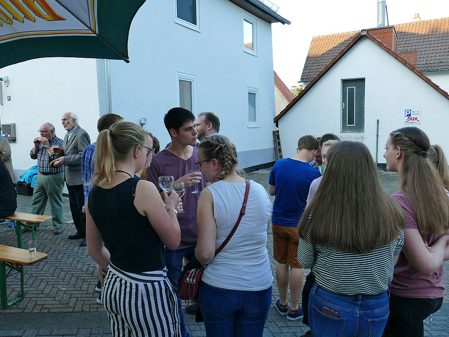 Sommerserenade vor dem "Chorfürst" (Foto: Karl-Franz Thiede)